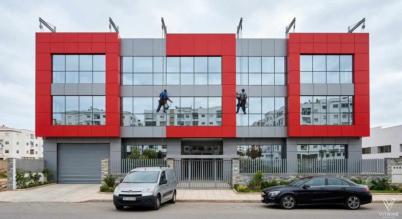 Nettoyage de façade à Casablanca